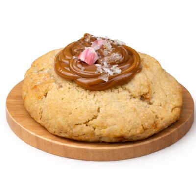 Bretzel y dulce de leche