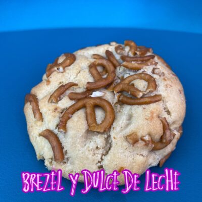 COOKIE BRETZEL Y DULCE DE LECHE