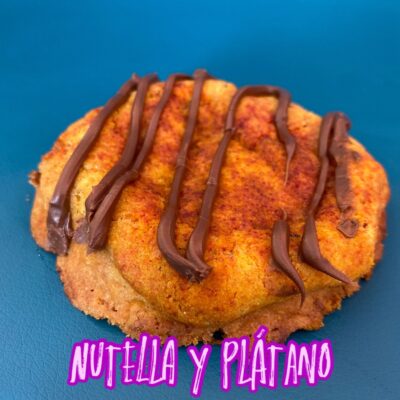 COOKIE NUTELLA Y PLATANO