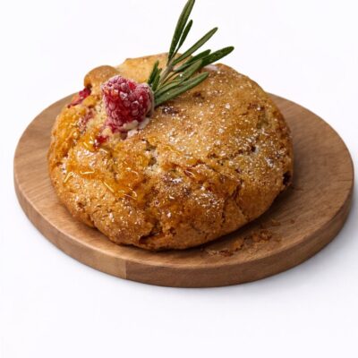 Brigadeiro con frutos rojos