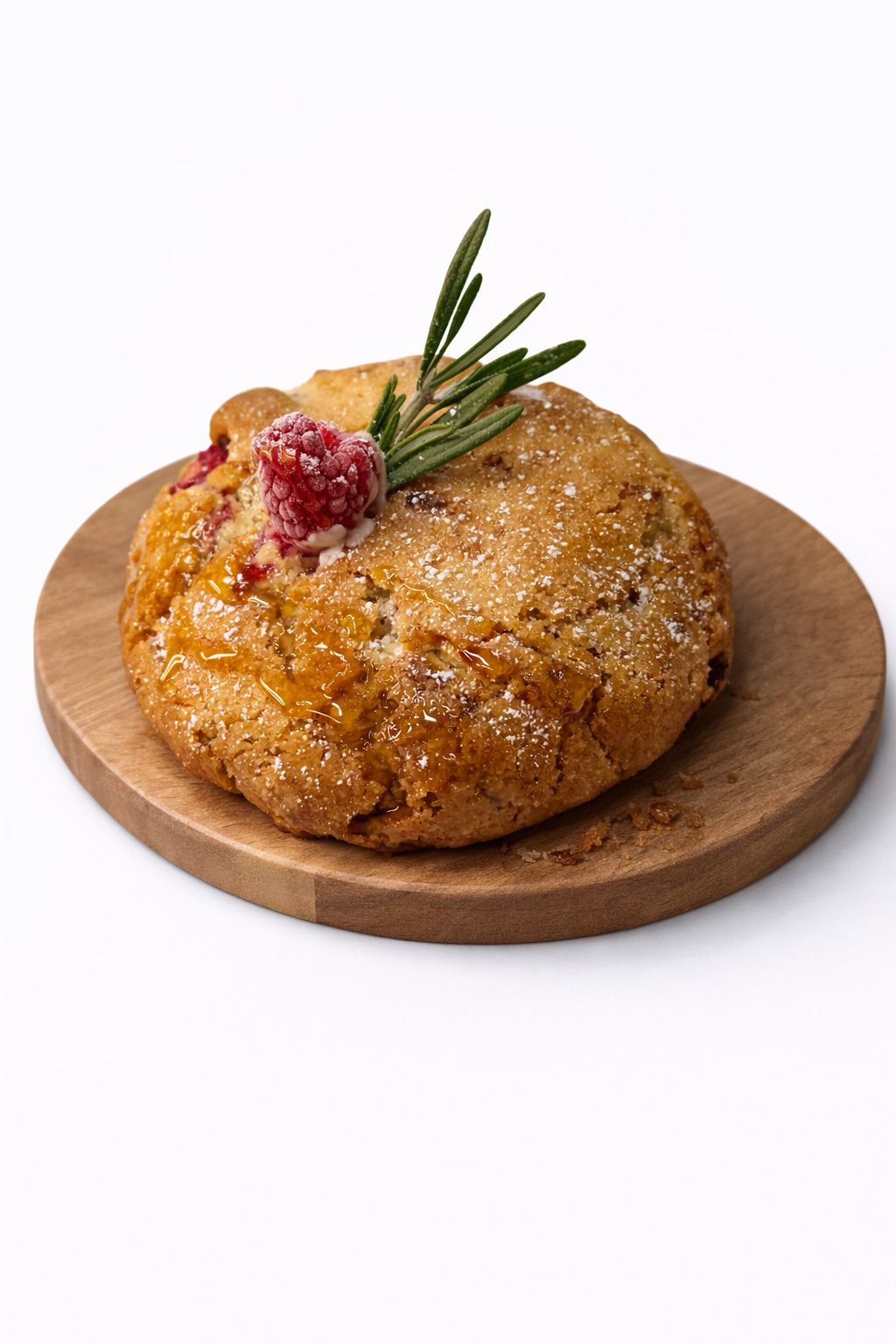 Brigadeiro con frutos rojos