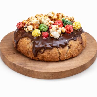 Palomitas y chocolate negro